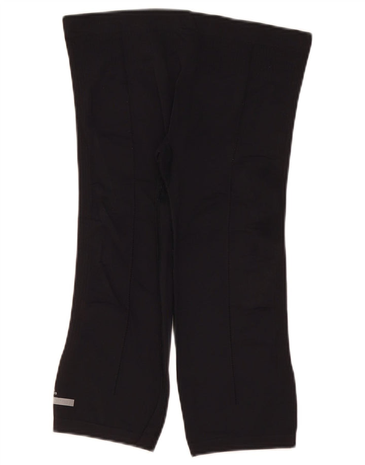 Pantaloni da tuta Adidas Stella McCartney Capri da donna UK 12 medio nero
