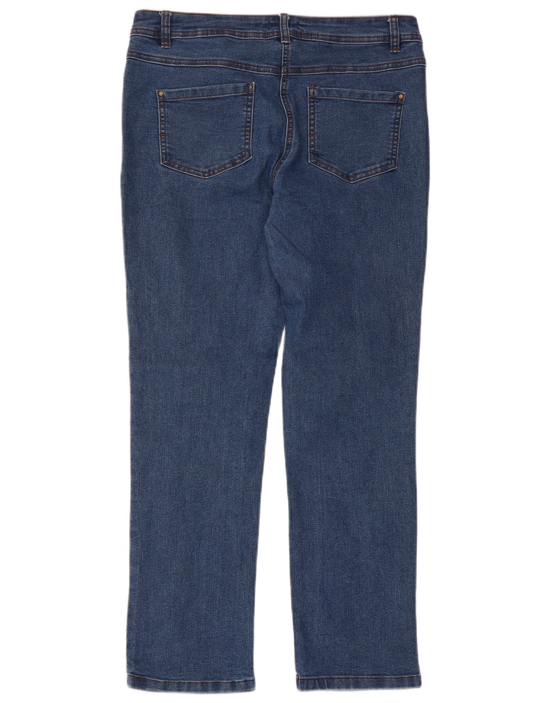 Jeans slim da donna M&Co UK 12 medio W34 L28 cotone blu