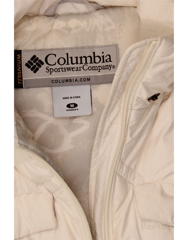 Gilet imbottito da donna Columbia UK 12 medio bianco