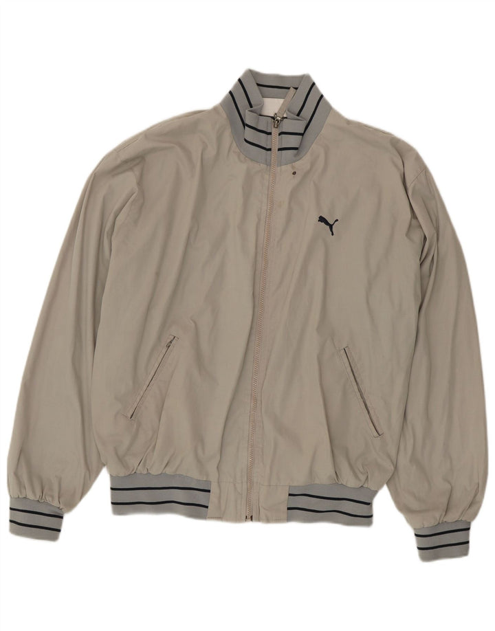 Giacca bomber da uomo Puma UK 40 grande cotone grigio