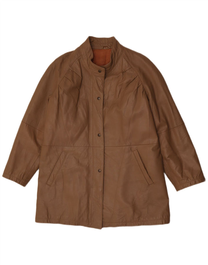 Giacca in pelle da donna Renna IT 50 XL Marrone