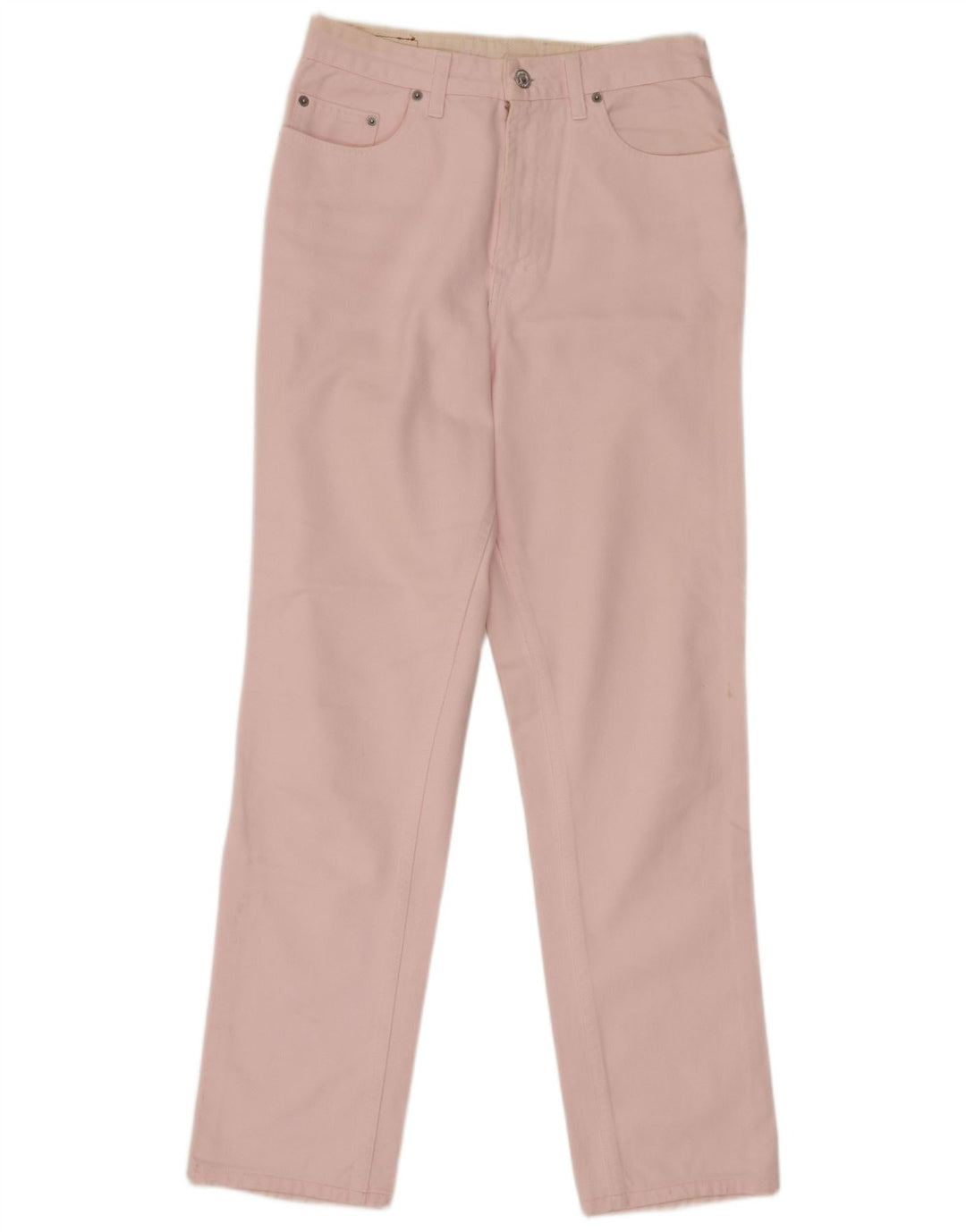Jeans affusolati da donna Benetton W32 L29 cotone rosa