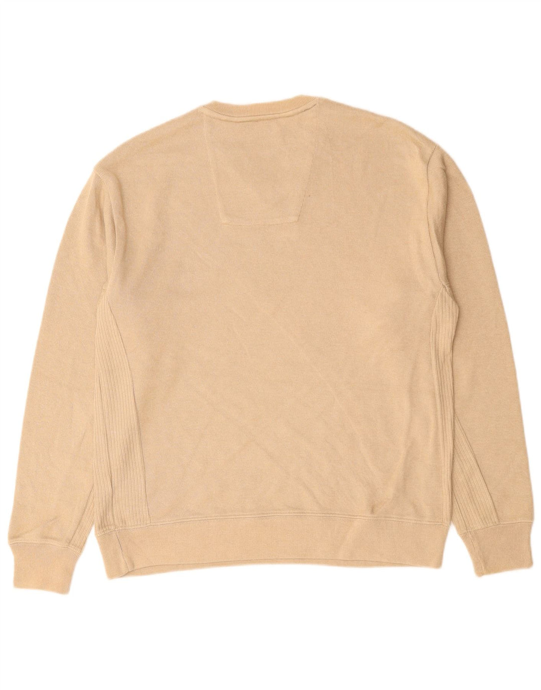 Maglione da uomo con scollo a V IZOD piccolo in cotone beige