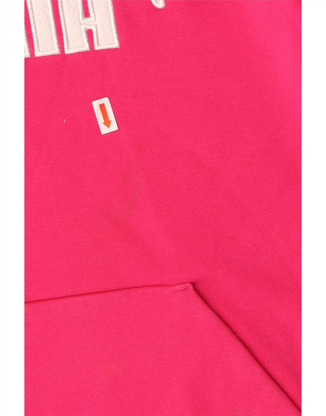 Felpa con cappuccio grafica da donna PUMA UK 10 Small in cotone rosa