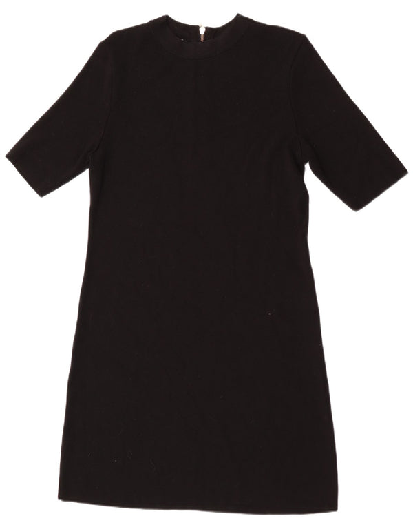 Abito maglione da donna a maniche corte Monsoon UK 12 medio nero