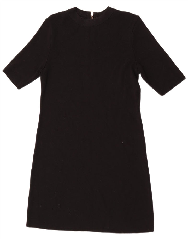 Abito maglione da donna a maniche corte Monsoon UK 12 medio nero