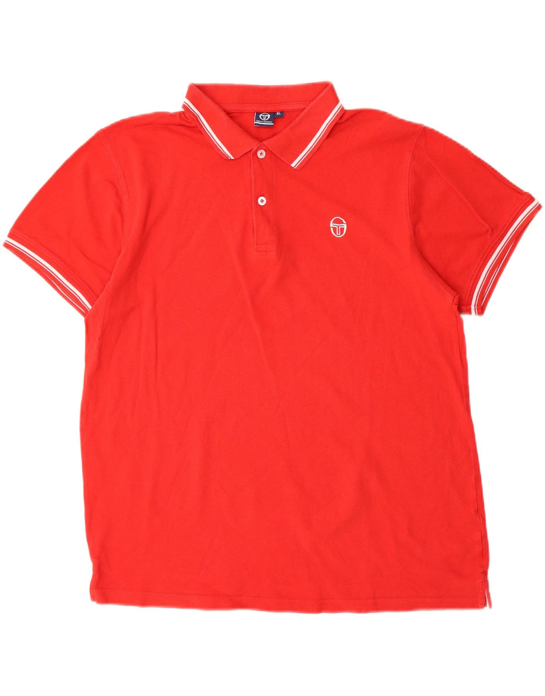 Polo Uomo Sergio Tacchini XL Rosso Cotone