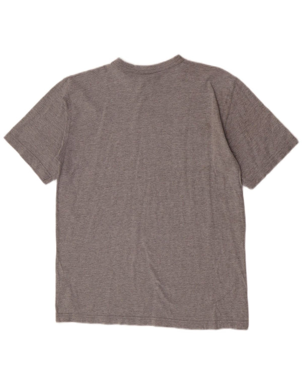 T-shirt grafica da ragazzo Nike Top 13-14 anni XL in cotone grigio