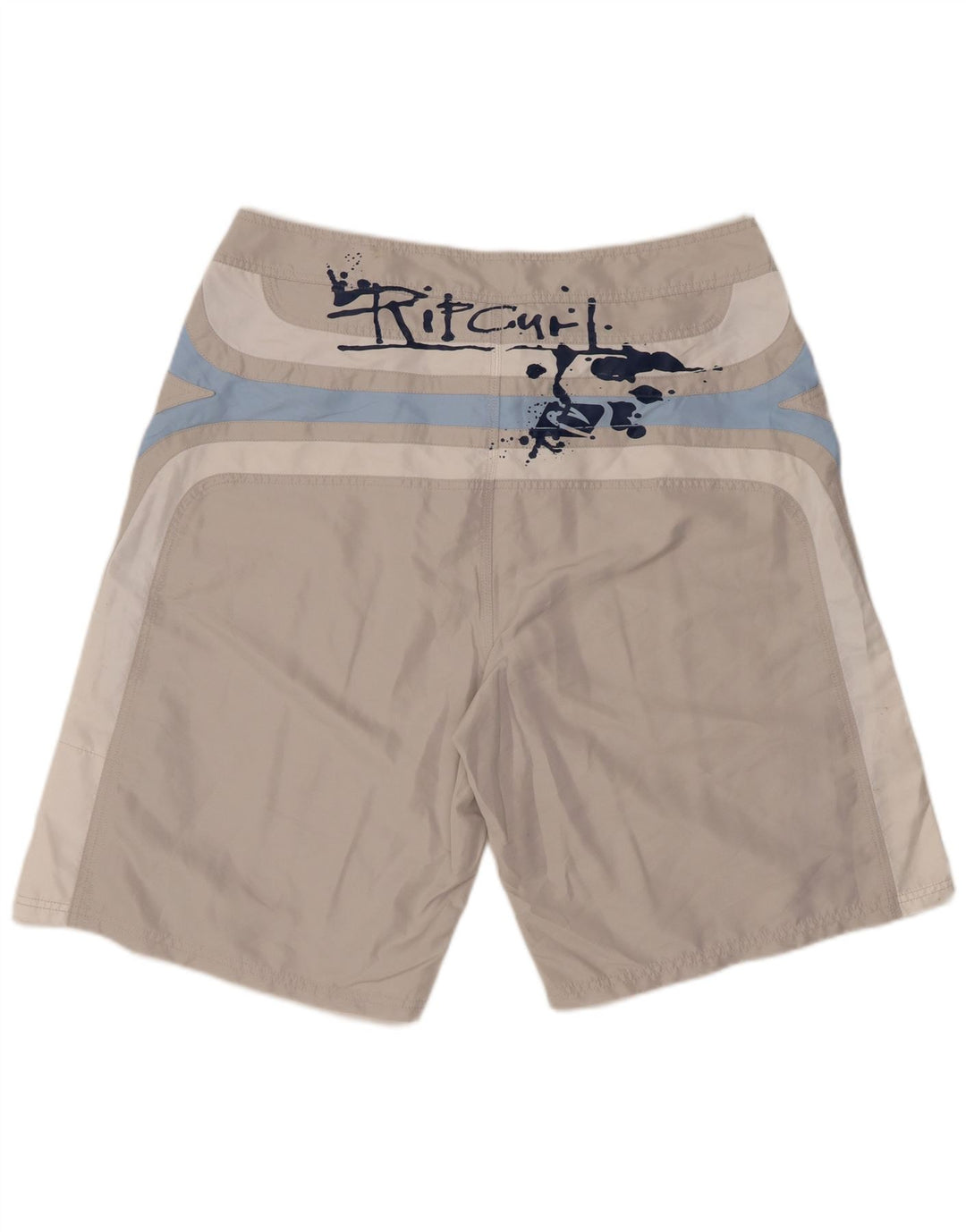 RIP CURL Pantaloncini da bagno grafici da uomo XL Poliestere color block grigio