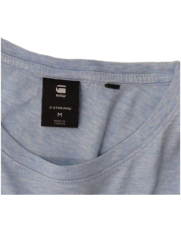 G-STAR Mens T-Shirt Top Medium Blue