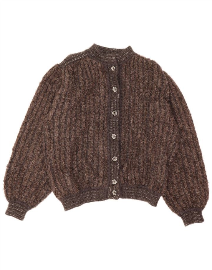 Maglione Cardigan Donna Mariedda IT 46 Large Marrone a Righe