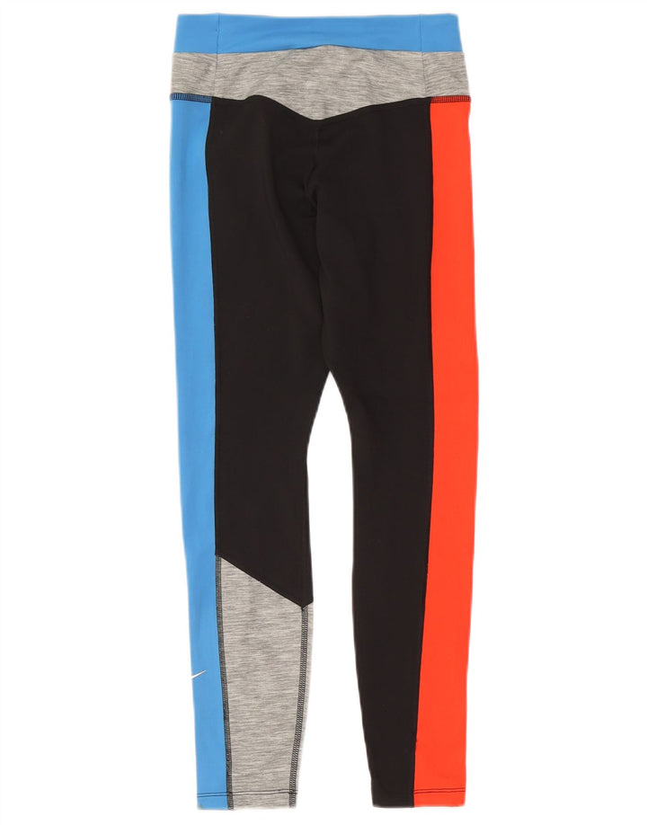 Leggings Nike Dri Fit da donna UK 10 Small multicolore Colourblock