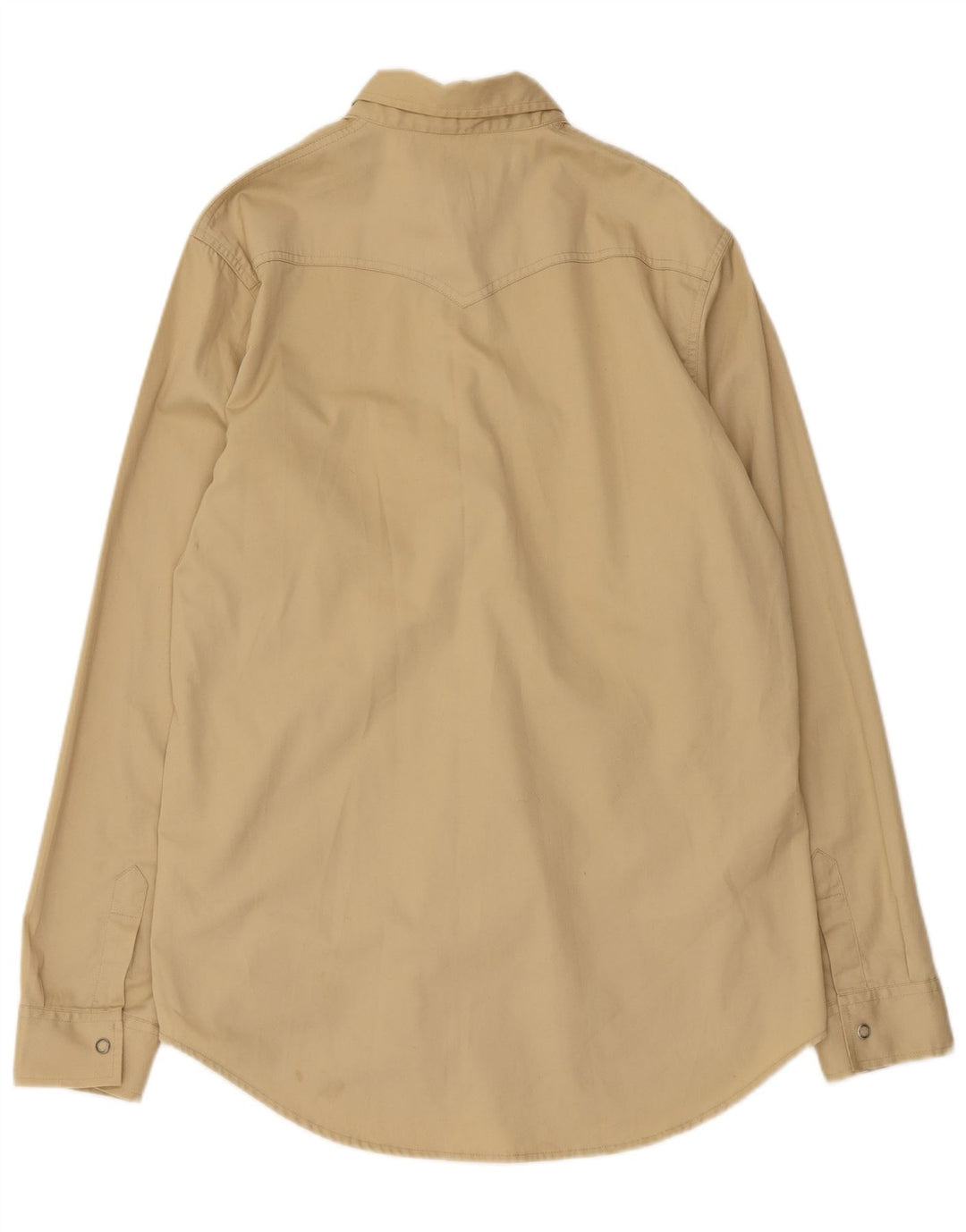 Camicia da uomo Regular Fit Calvin Klein XL Beige Poliestere