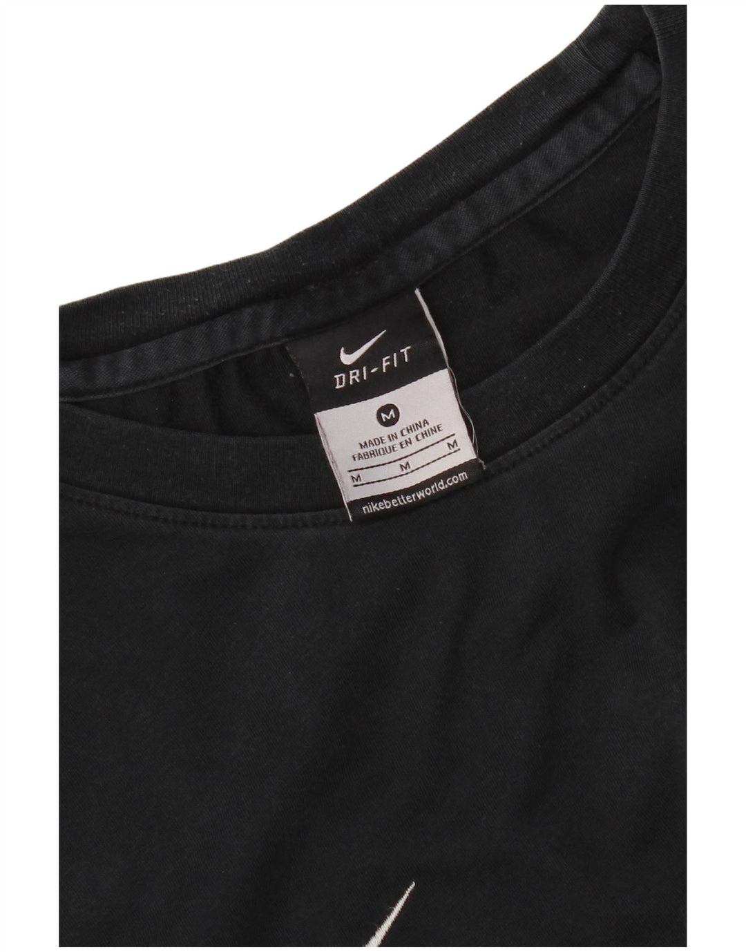 Maglietta Nike Dri Fit da uomo, colore nero medio