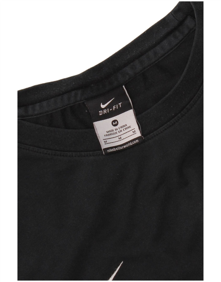Maglietta Nike Dri Fit da uomo, colore nero medio