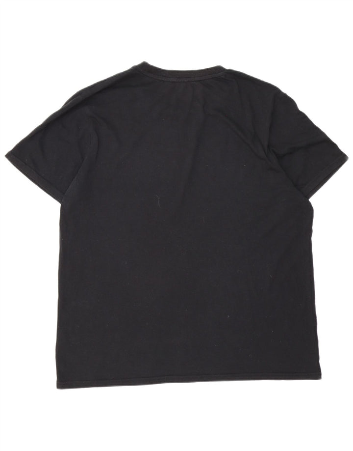 T-shirt grafica da uomo FILA Top 2XL cotone nero