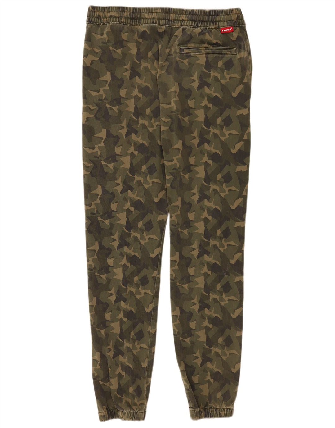 Pantaloni da jogging da uomo Levi's medi W30 L28 cotone mimetico kaki