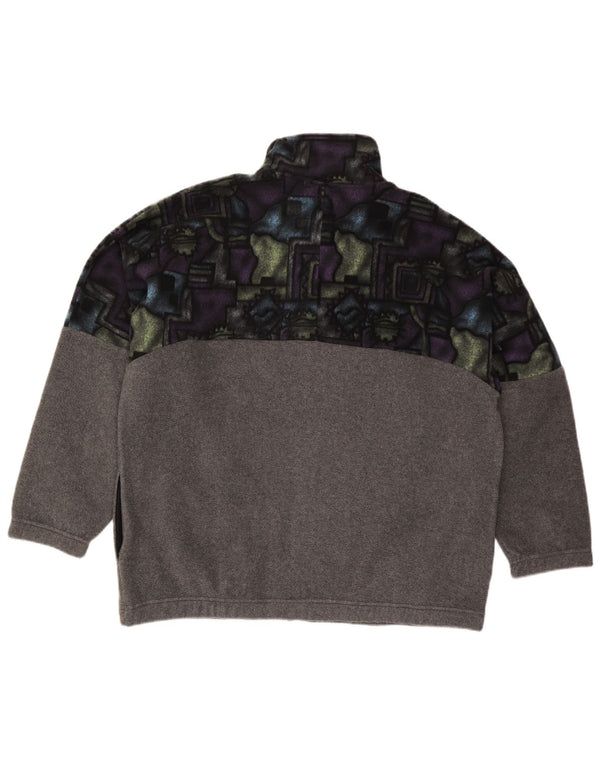 Giacca in pile da uomo Campagnolo UK 42 XL Poliestere geometrico grigio