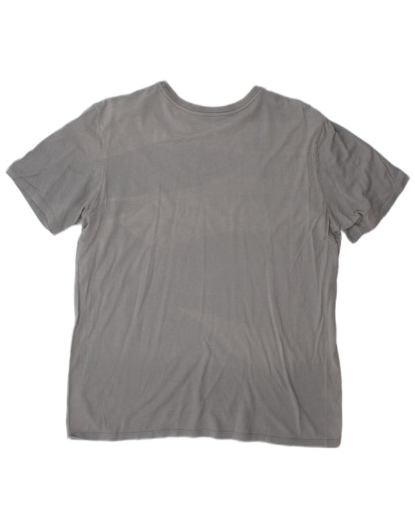 T-shirt grafica Nike da donna con taglio atletico, taglia UK 16, grande, grigia