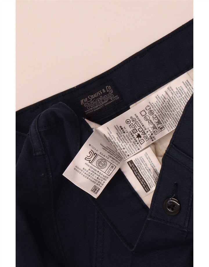 Pantaloncini chino da uomo Levi's W36 Large in cotone blu navy