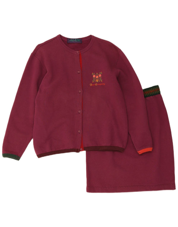 Set gonna 2 pezzi da donna Best Company UK 14 medio W24 viola