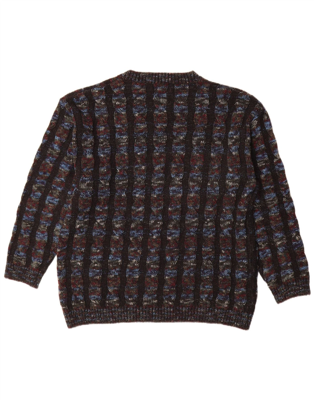 Maglione Uomo Girocollo Dino Erre IT 50 Righe Medie Multicolore