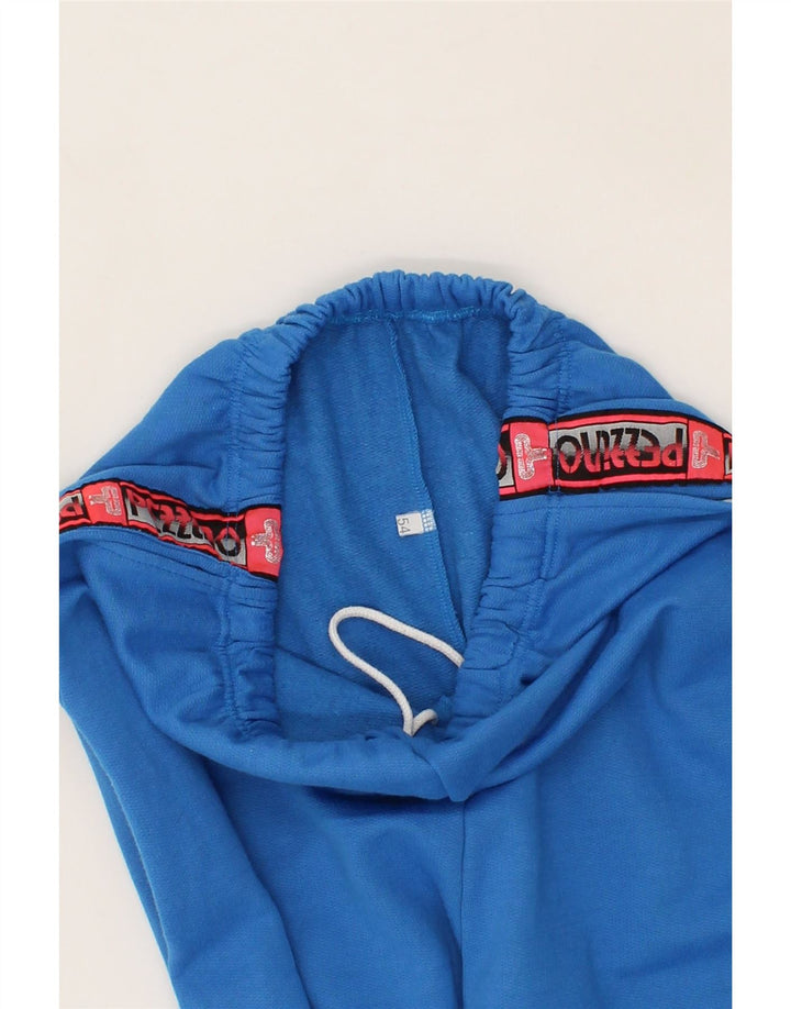 Pantaloni da tuta da donna VINTAGE IT 54 2XL Blu Colourblock