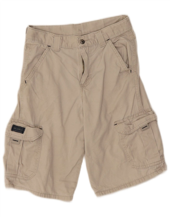 Pantaloncini cargo da bambino Wrangler 11-12 anni W24 in cotone beige