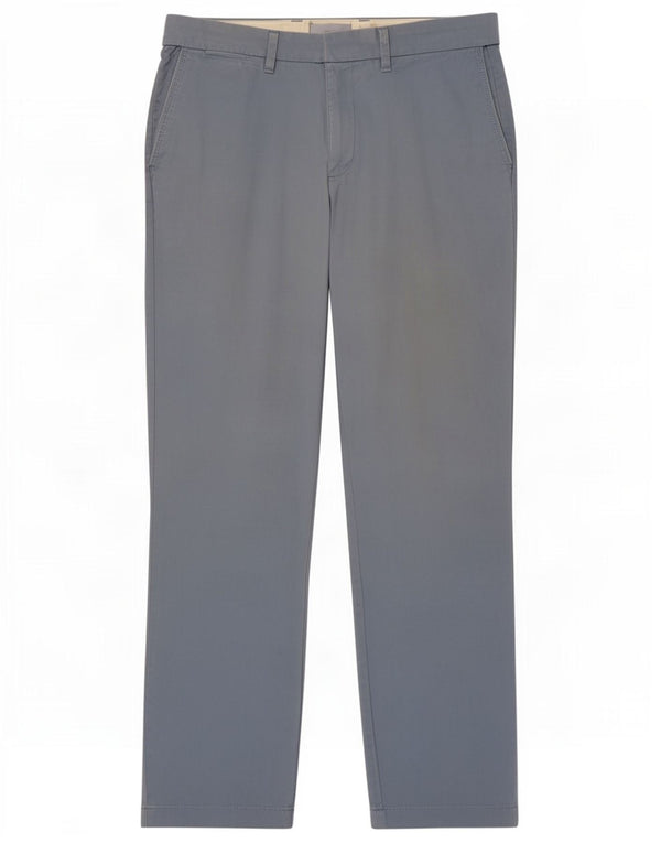 Pantaloni chino regolari da uomo Marks & Spencer W36 L31 cotone blu