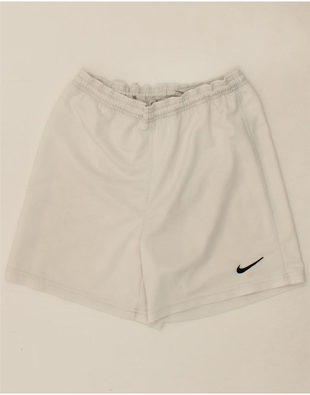 NIKE Boys Sport Shorts 12-13 Years Large White Polyester Vintage Nike and Second-Hand Nike from Messina Hembry 