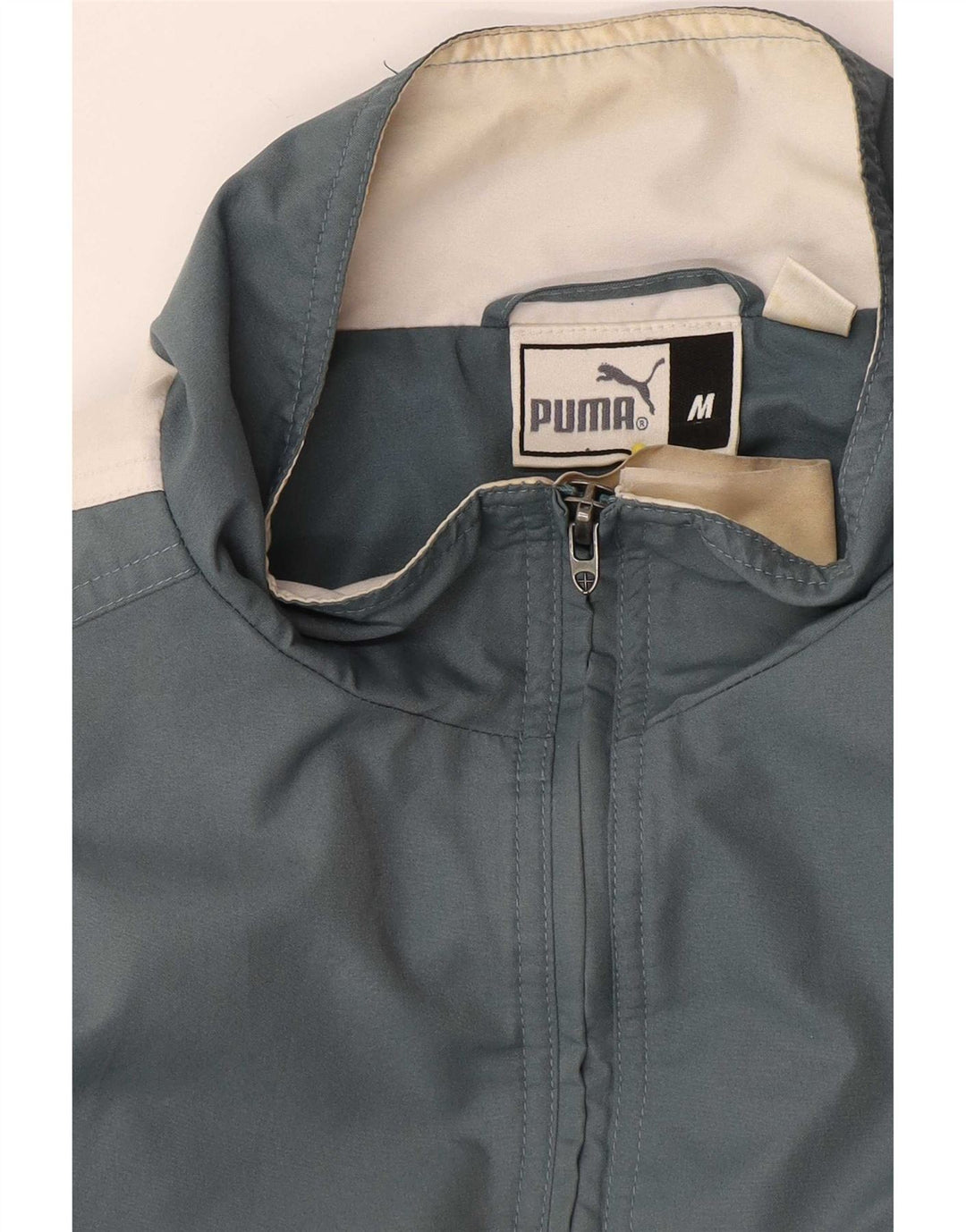 Giacca anorak da uomo dalla vestibilità ampia Puma UK 38 Colorblock blu medio