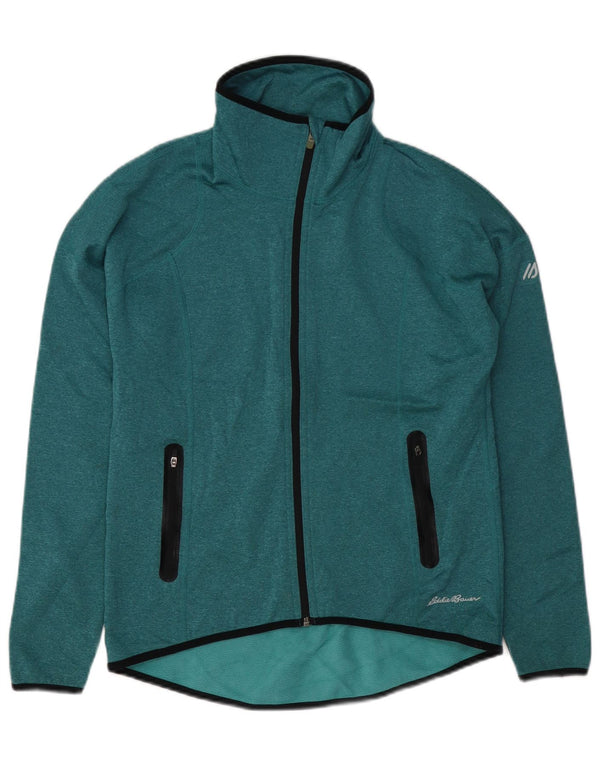 Giacca da tuta oversize da donna Eddie Bauer UK 6 XS poliestere verde