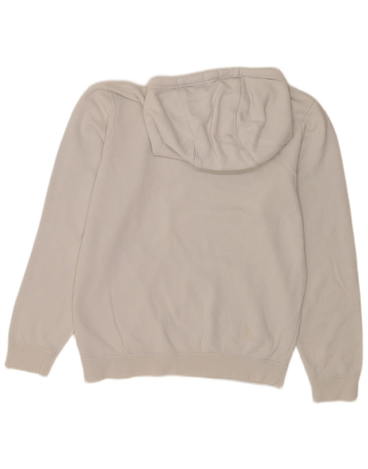 Felpa con cappuccio da uomo Nike Small in cotone bianco