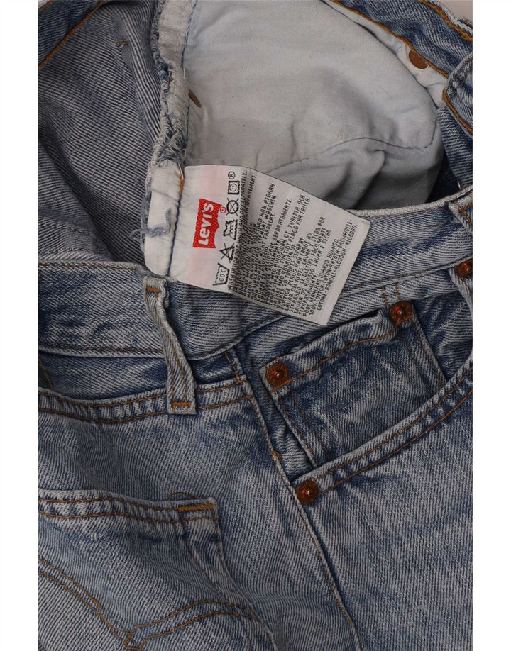 Jeans dritti da uomo Levi's W28 L34 cotone blu