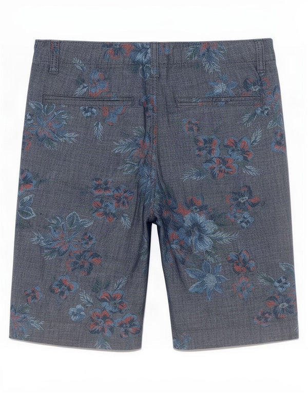 Pantaloncini chino da bambino Gap 15-16 anni W27 in cotone floreale blu
