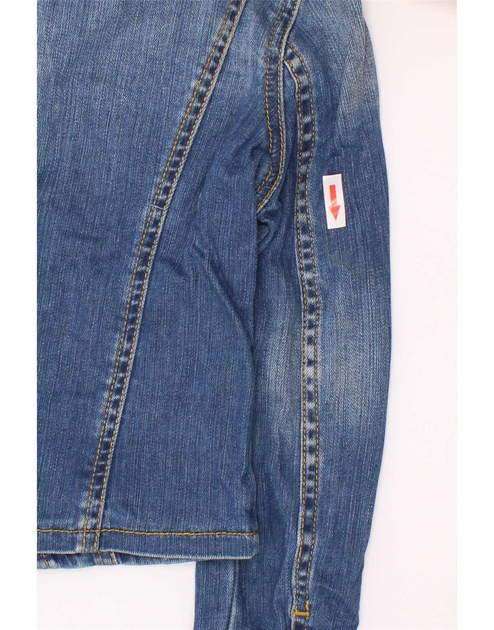 Giacca di jeans per ragazze Lee 7-8 anni XS in cotone blu