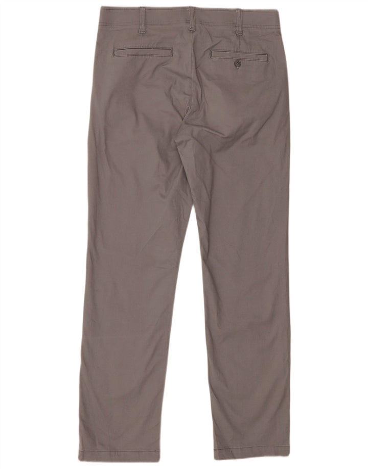 Pantaloni corti slim dritti da uomo LEE W34 L24 in cotone grigio
