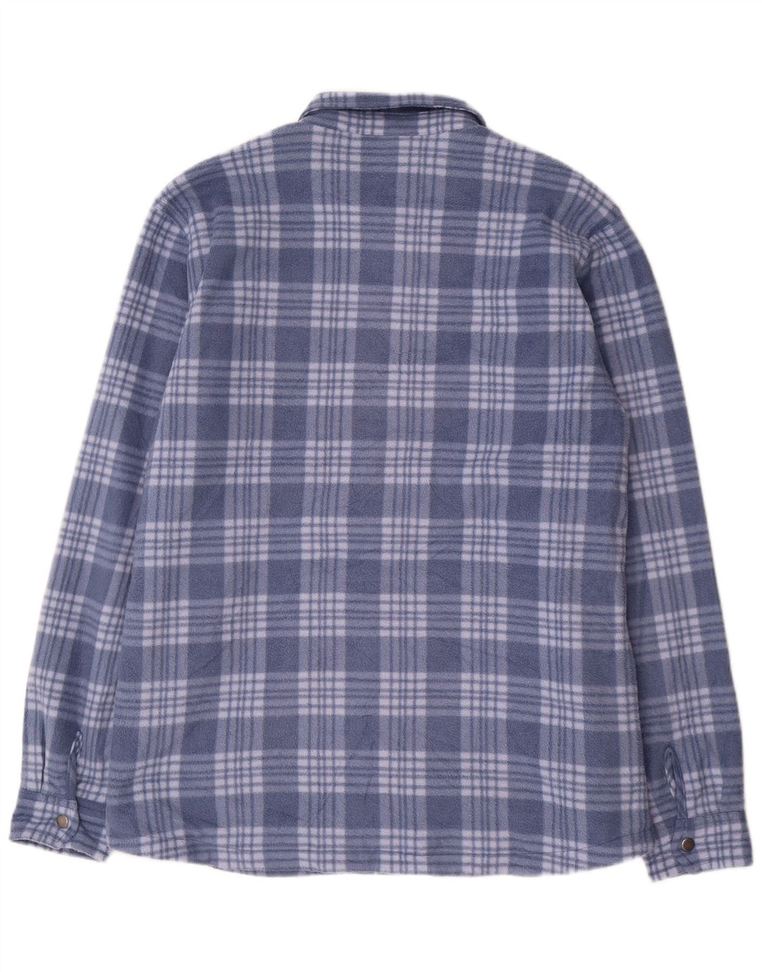 Camicia in pile da boscaiolo da uomo Volcom XL poliestere a quadri blu