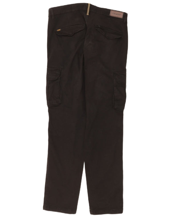 Pantaloni cargo dritti da uomo On Spirit IT 50 Large W36 L32 neri