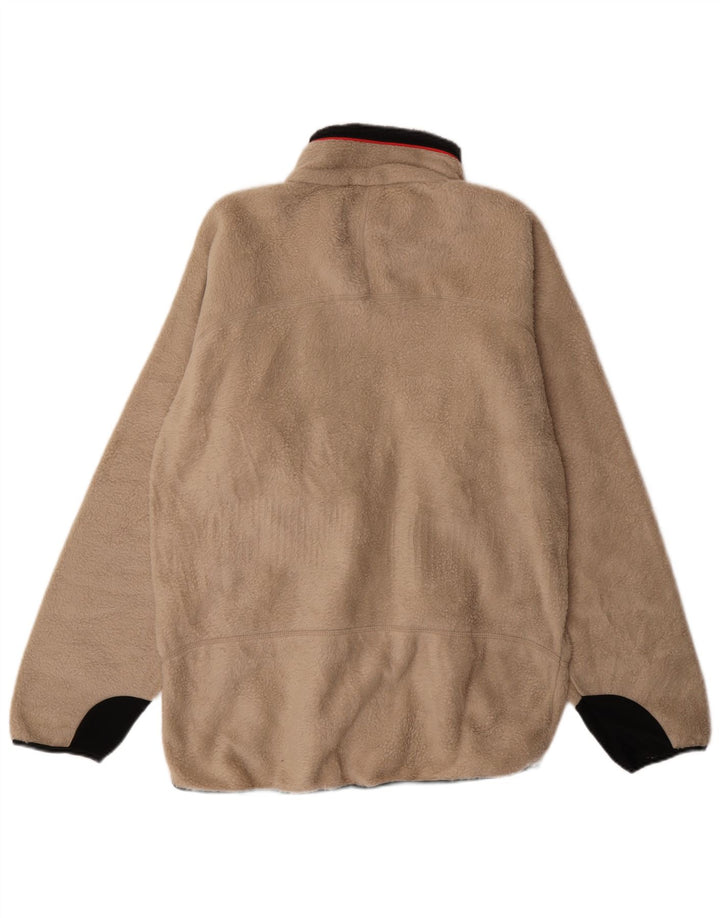 Giacca in pile da uomo Fila UK 42 XL Poliestere beige