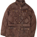 Giacca imbottita da donna Barbour UK 12 Poliestere marrone medio