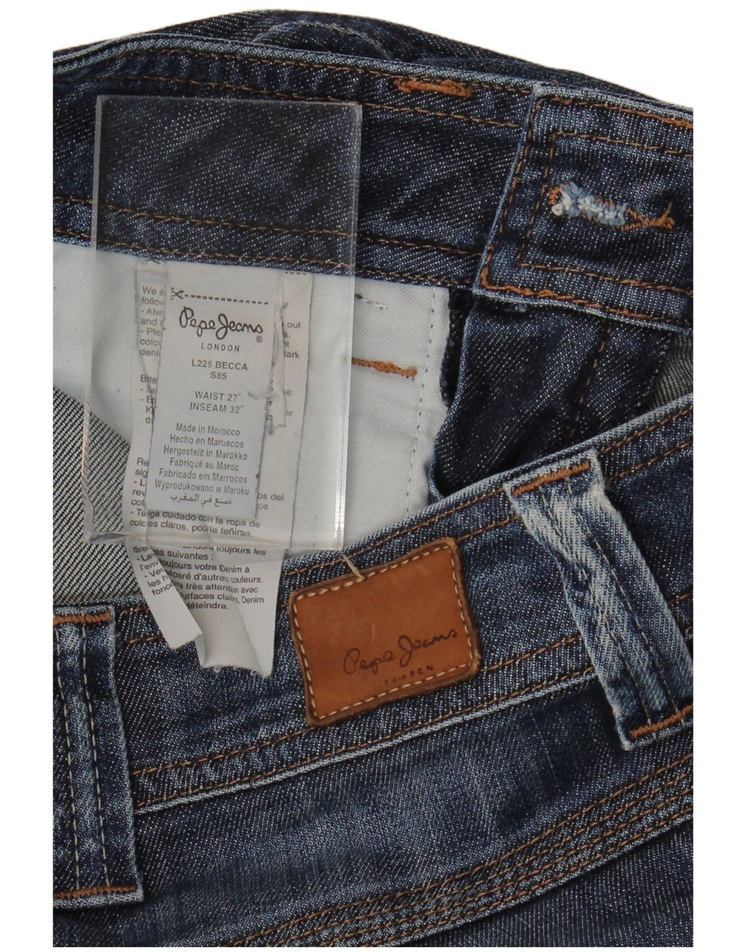 Jeans bootcut da donna PEPE Jeans W27 L32 cotone blu