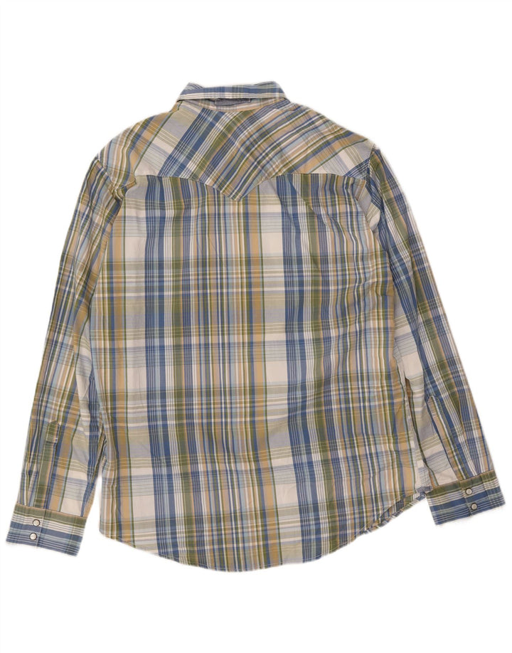 LEVI'S Camicia da uomo in flanella XL in cotone a quadri multicolore