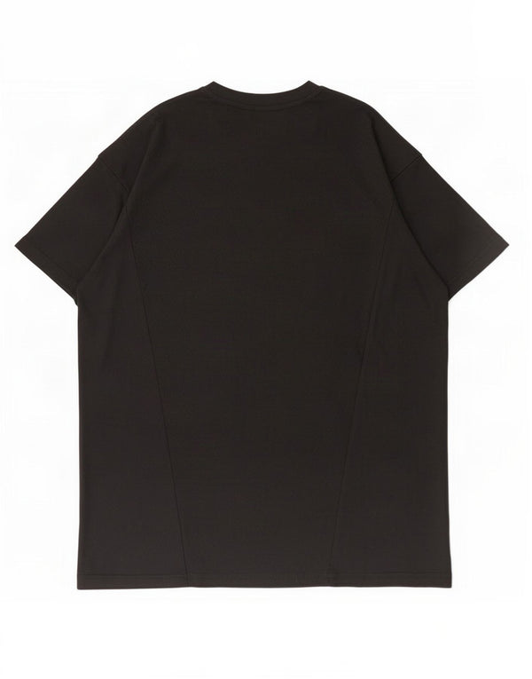 T-shirt Adidas da uomo vestibilità regolare Top Large in cotone nero