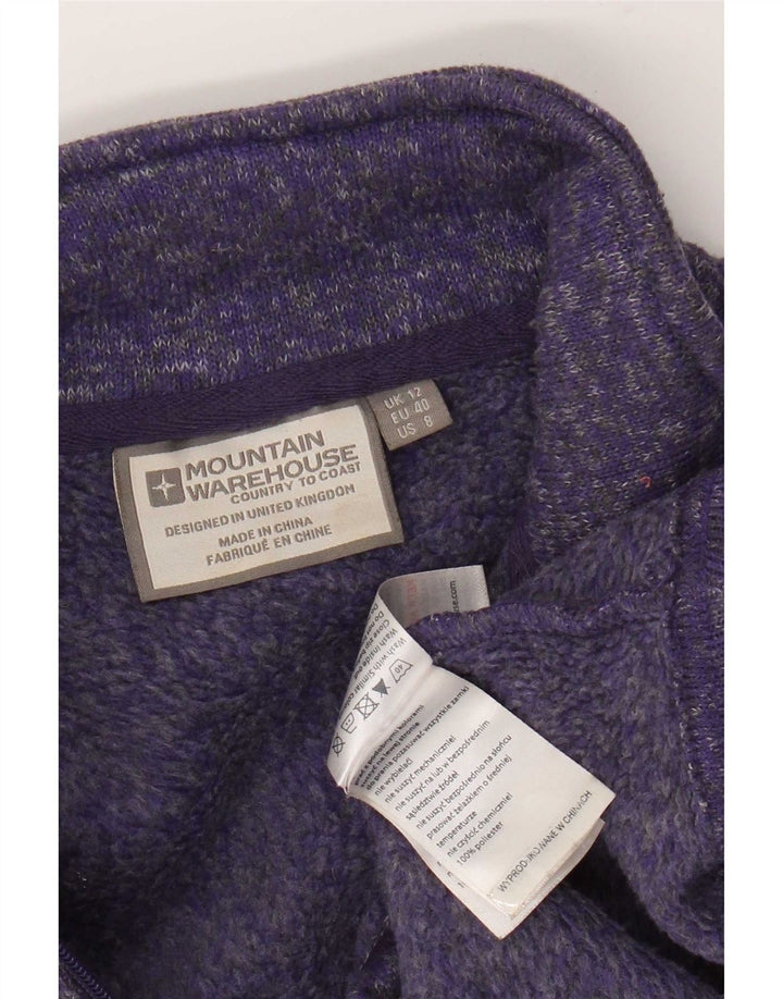 Giacca da tuta da donna Mountain Warehouse UK 12 Medium Purple Flecked