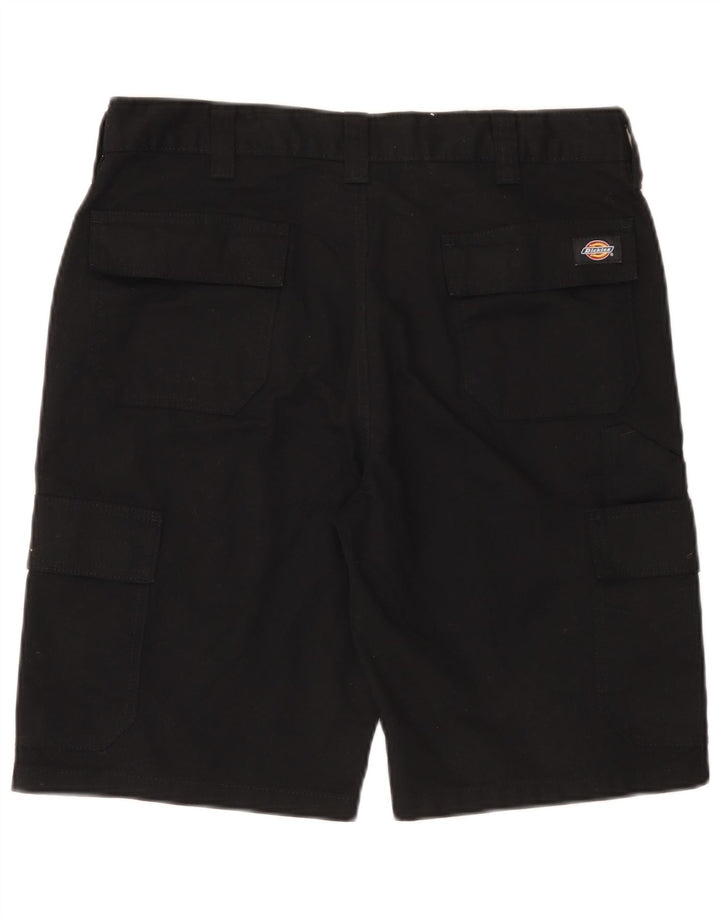 Pantaloncini cargo da uomo Dickies W34 grandi in poliestere nero