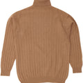 SISLEY Womens Relaxed Elegance Roll Neck Jumper Sweater UK 16 Large Brown Vintage Sisley and Second-Hand Sisley from Messina Hembry 