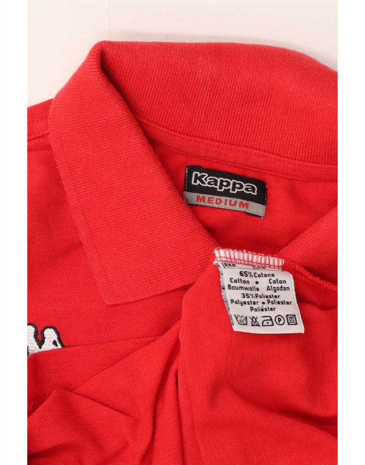 Polo Kappa Uomo Rosso Medio In Cotone
