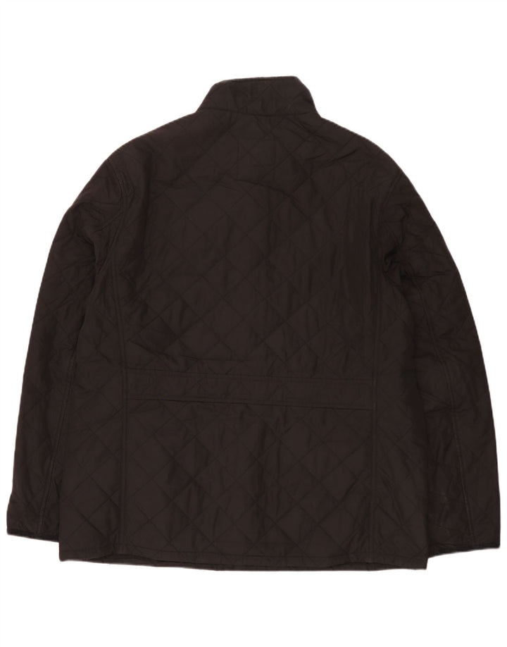 Giacca trapuntata da uomo Marks & Spencer UK 42 XL poliestere nero