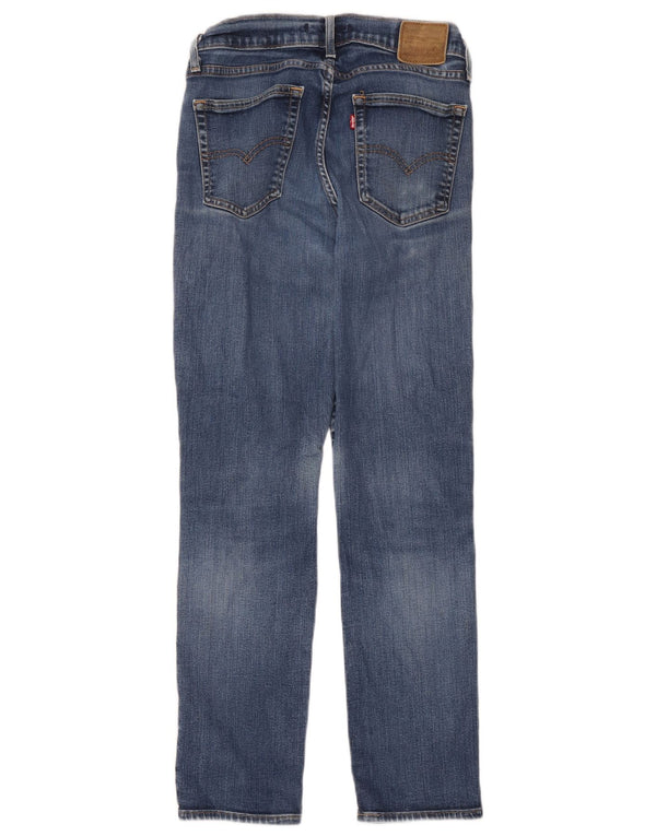 Levi's Donna 724 Jeans dritti a vita alta effetto consumato W30 L30 cotone blu